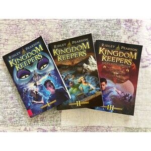 Disney Hyperion Kingdom Keepers 3-Book Lot: After Dark, At Dawn, In Shadow